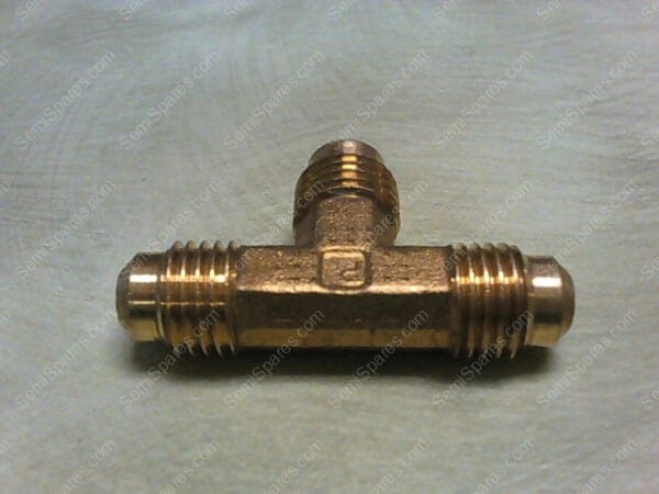 144F-12 | PARKER 3/4" FLARE TEE FITTING 45 DEG 3 WAY FITTING HVAC LNG NATURAL GAS - Image 4