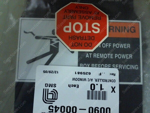 0090-00045 | CONTROLLER A/C WINDOW REV F 625981 - Image 9