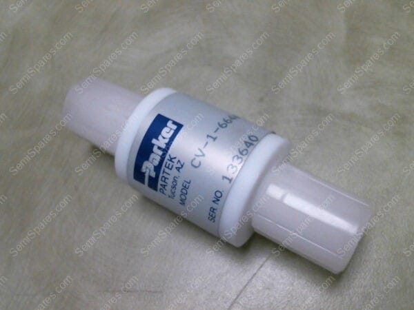 CV-1-6644 | PARKER CV-1-6644 CHECK VALVE, 1/4"PARFLARE, CRACK 0.25 PSI, MAX 120 PSI, PTFE - Image 4