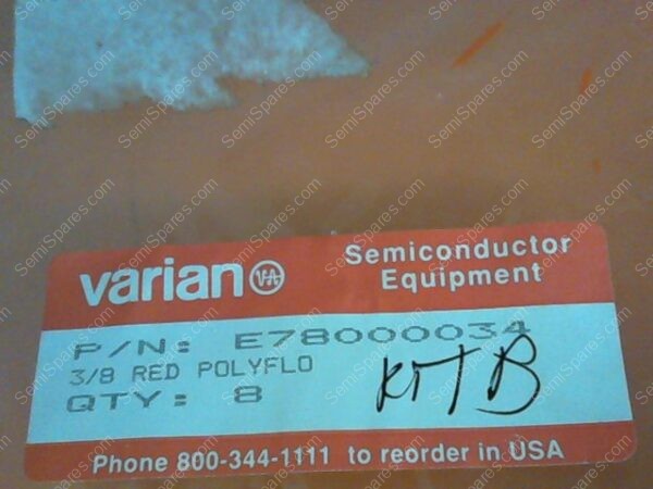 E78000034 | 3/8 RED POLYFLO,P/N E78000034 - Image 2