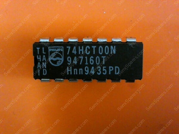 74HCT00N | 74HCT00N 7400 QUAD 2-INPUT NAND GATE IC DIP 14 PIN - Image 4