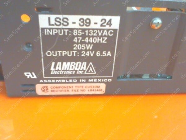 PS-0820-00 | POWER-SUP,LSS-39-24 LAMBDA 24VDC - Image 4