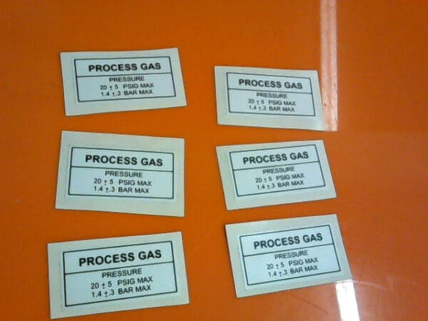 786-704660-001 | LBL,PRCS GAS,20 PSI MAX - Image 4