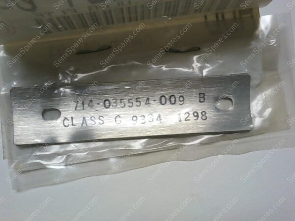 714-035554-009 | RTNR,WIPER BL,ULPA FLTR - Image 2