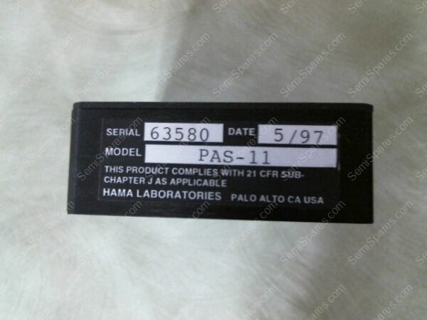 PAS-11 | HAMA LABORATORIES MODEL PAS-11 SERIAL 63580 - Image 3