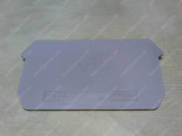 D-UDK 4 | PHOENIX CONTACT 2775113 D-UDK 4 GRAY CLIPLINE UK-SERUES END COVER - Image 4