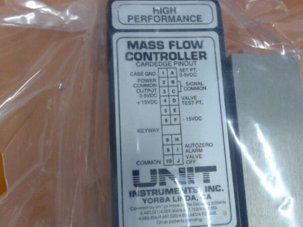MF-1400-00 | MFC UNIT UFC-1100A,HCL,100 SCCM,VERTICAL,AMAT-M1 - Image 5