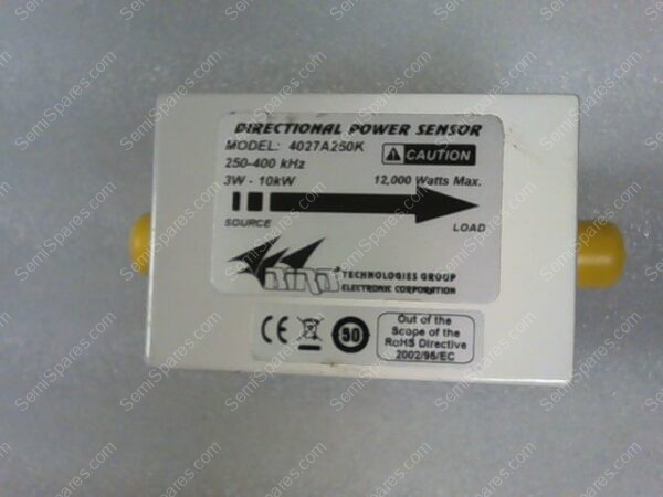 SN-2160-00 | SENSOR, RF POWER, 250-400HZ, 4027A250K, C2 - Image 4
