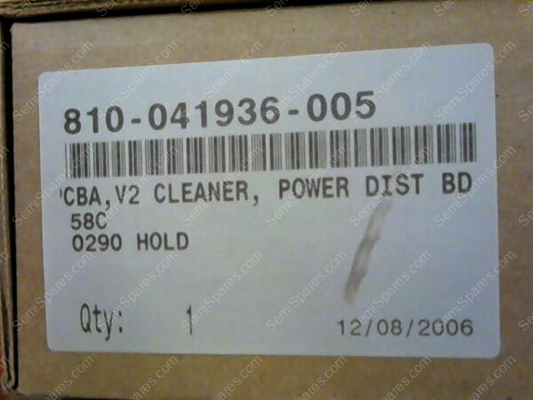 810-041936-005 | PCBA, V2 CLEANER, POWER DIST BD 58C 0290 HOLD - Image 5