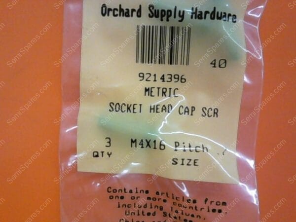 9214396 | SOCKET HEAD CAP ,P/N 9214396 - Image 3