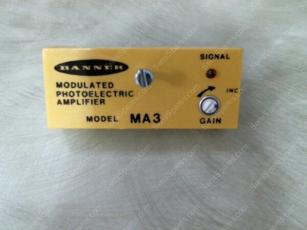 MA3 | BANNER MODULATED PHOTOELECTRIC AMPLIFIER MODEL MA3 9518A - Image 4