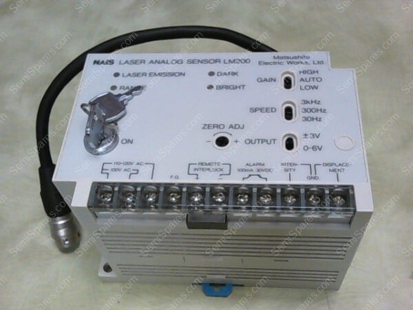 LM200 | NAIS MATSUSHITA ANL2334RA LM LASER ANALOG SENSOR ANL2334RA LM200 - Image 6