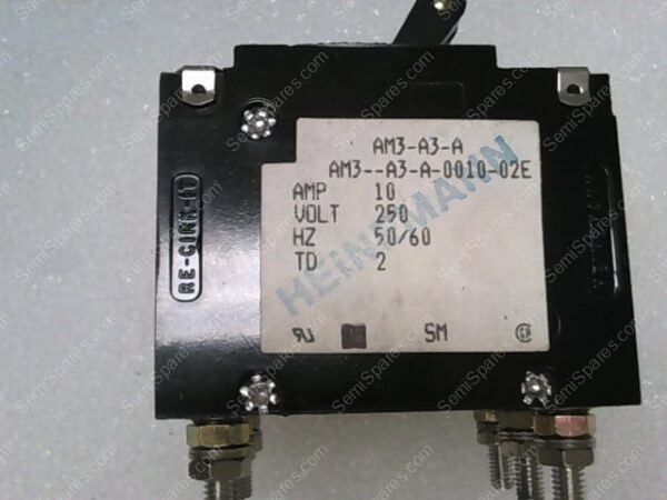 AM3-A3-A-0010-02E | CIRCUIT BREAKER 10A, 250V, 50/60HZ, 2TD - Image 4