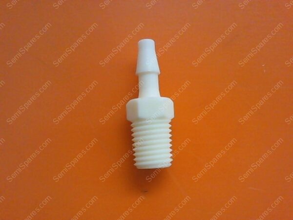 BF-0665-00 | BARB,1630-1,1/8 ' ' TO 1/16-27,WHITE NYLON - Image 2