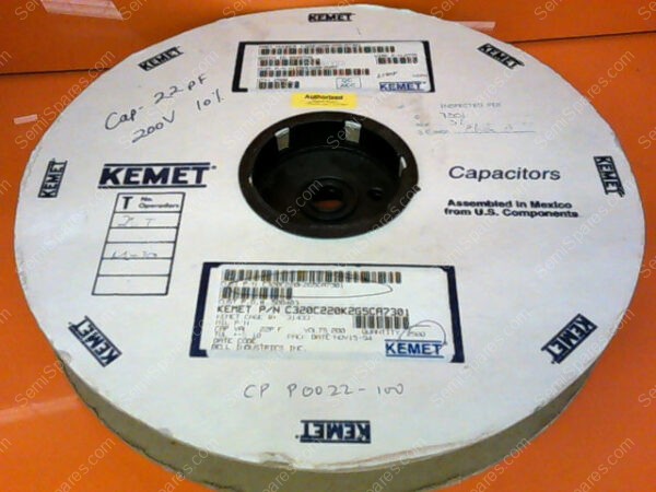 C320C220K2G5CA7301 | CAP VAL 22P F VOLTS 200 TOL 10% (2500PCS) - Image 3