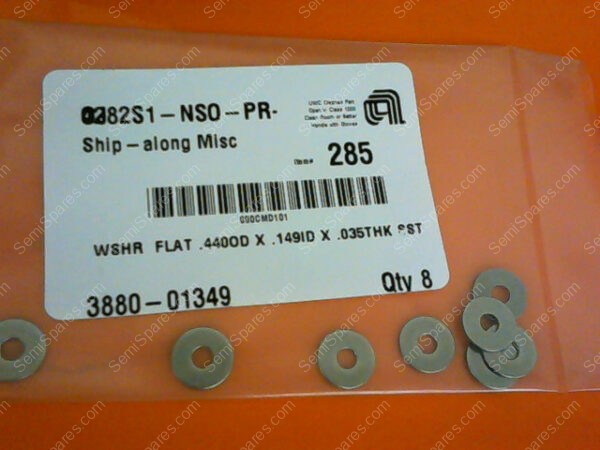 3880-01349 | WSHR FLAT .440OD X .149ID X .035THK SST 3880-01349 (PKG OF 8) - Image 2
