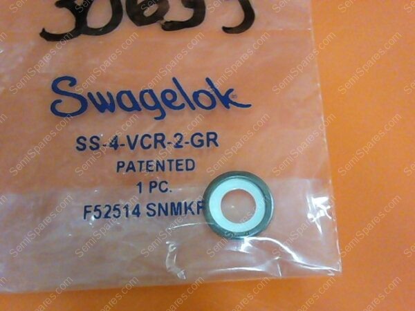 SS-4-VCR-2GR | NICKEL VCR FACE SEAL FITTING 1/4 IN UNPLATED GASKET RETAINER ASSEMBLY - Image 5