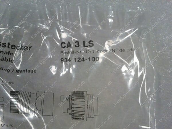 934 124-100 | MALE CABLE PLUG - Image 3