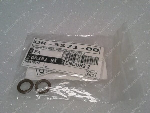 OR-3571-00 | T U SHAFT O RING, 3700-02046 ENDURA 2 - Image 2