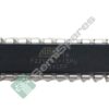 Black rectangular integrated circuit (DIP) with two rows of metal pins along the sides; marked F22VOC-15PU (or similar) on the body.