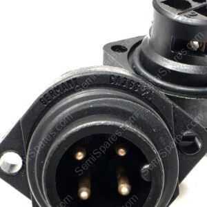 932322100 | LUMBERG AUTOMATION | 4 POSITION CIRCULAR CONNECTOR RECEPTACLE MALE PIN SCREW - Image 3