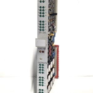 24-channel I/O module front panel with 24 green status LEDs and 'INPUTS' label