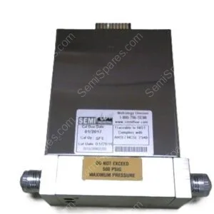 Industrial pressure sensor/transducer with side fittings and a warning label: 'DO NOT EXCEED 500 PSIG' on the front panel.