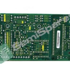 Green printed circuit board densely populated with components, edge connectors on the right, and a diagonal watermark across the board.